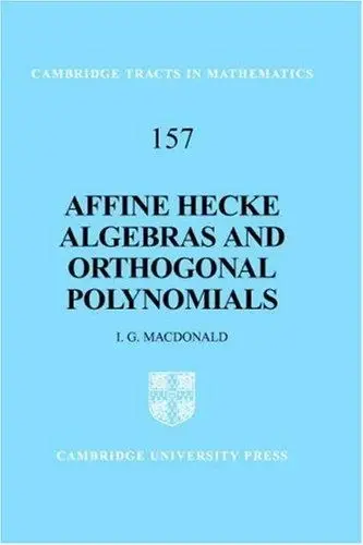 Cover of Affine Hecke Algebras and Orthogonal Polynomials