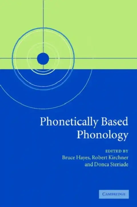 Cover of Phonetically Based Phonology