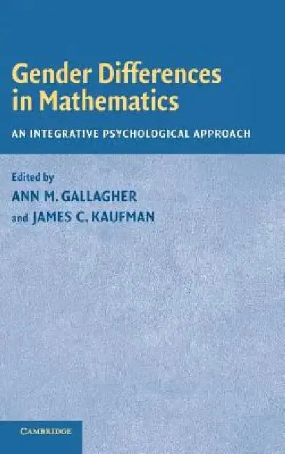 Cover of Gender Differences in Mathematics