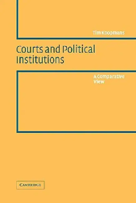 Cover of Courts and Political Institutions