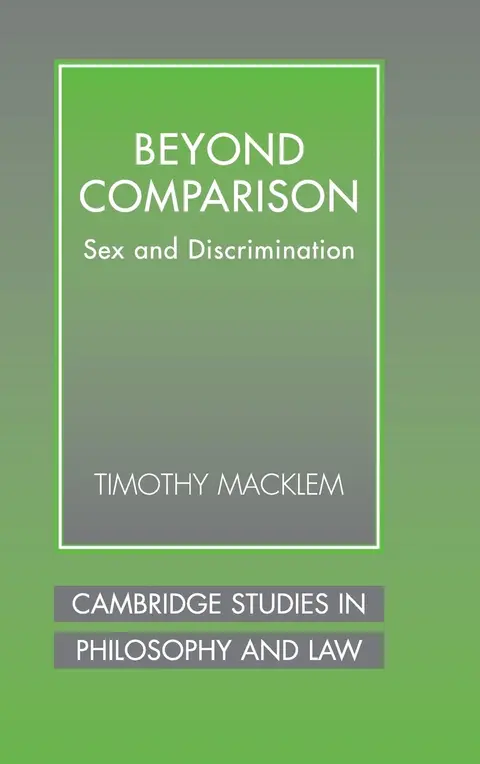 Cover of Beyond Comparison