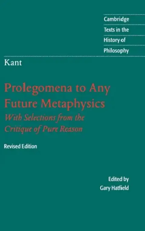 Cover of Immanuel Kant