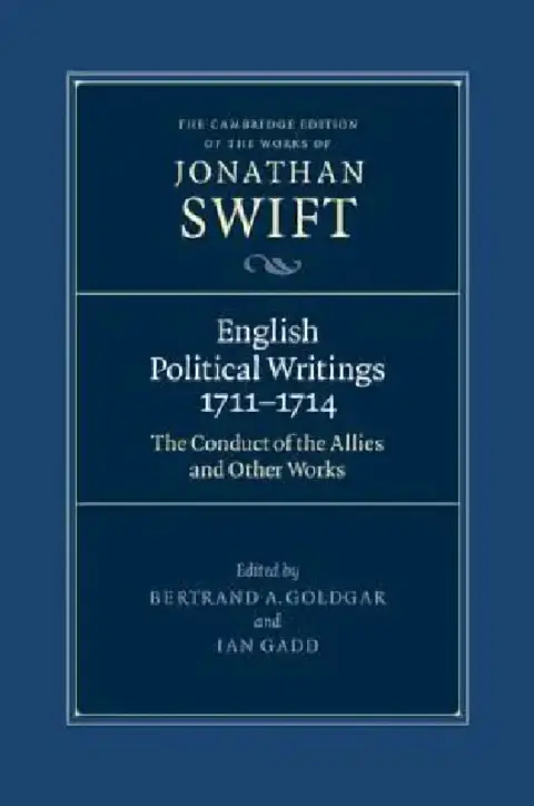 Cover of English Political Writings 1711-1714