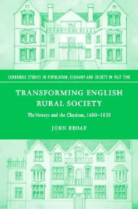Cover of Transforming English Rural Society