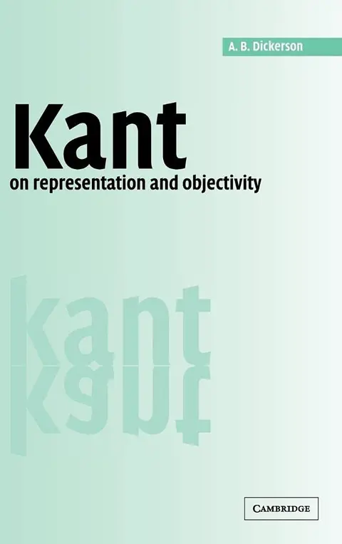 Cover of Kant on Representation and Objectivity