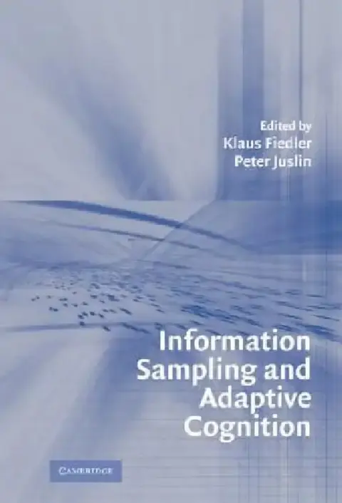 Cover of Information Sampling and Adaptive Cognition