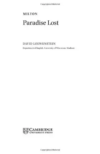 Cover of Milton Paradise Lost