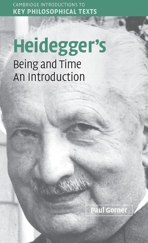 Cover of Heidegger's Being and Time