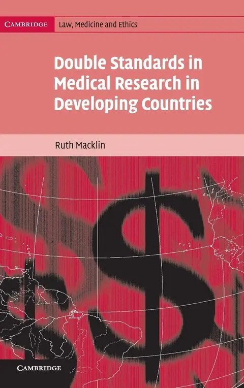 Cover of Double Standards in Medical Research in Developing Countries