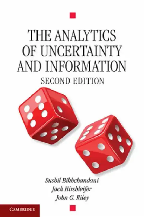Cover of The Analytics of Uncertainty and Information