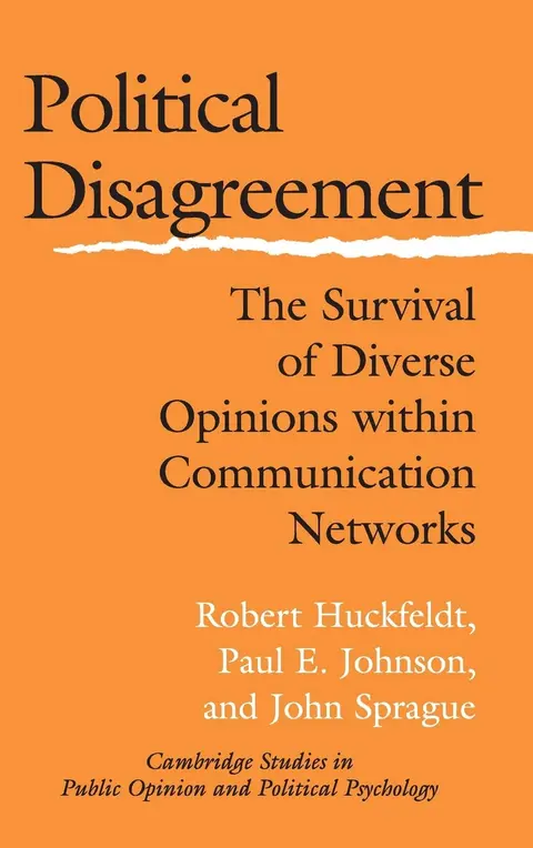 Cover of Political Disagreement