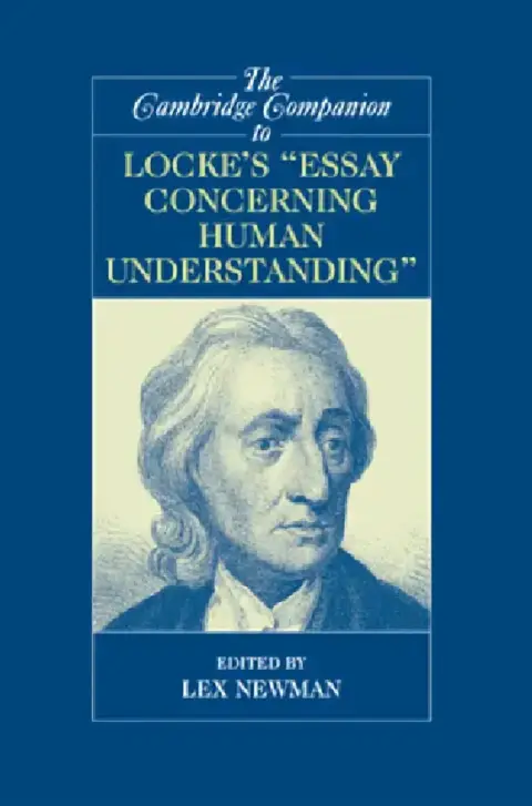 Cover of The Cambridge Companion to Locke's Essay Concerning Human Understanding