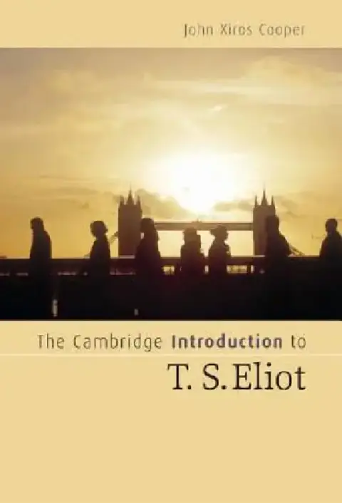 Cover of The Cambridge Intro to T. S. Eliot