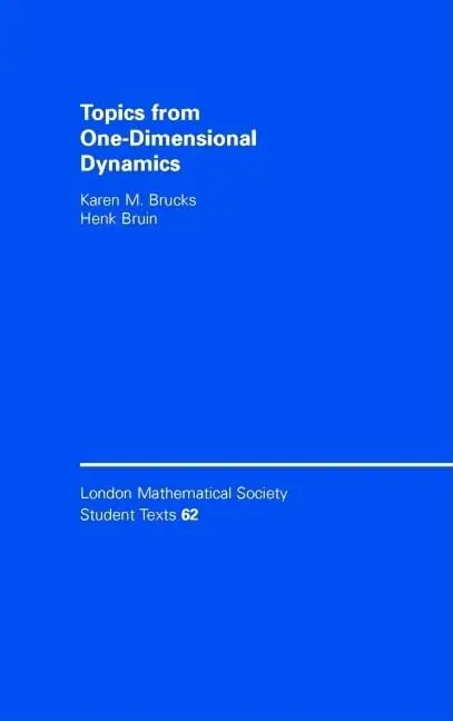 Cover of Topics from One-Dimensional Dynamics