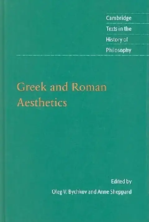 Cover of Greek and Roman Aesthetics