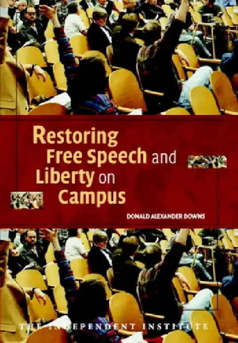 Cover of Restoring Free Speech and Liberty on Campus