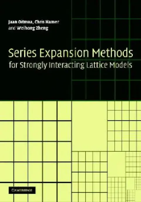 Cover of Series Expansion Methods for Strongly Interacting Lattice Models