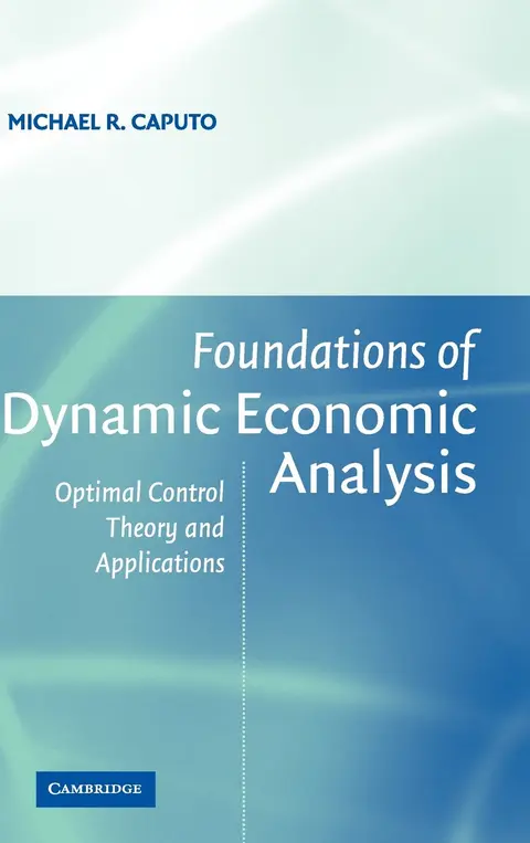 Cover of Foundations of Dynamic Economic Analysis