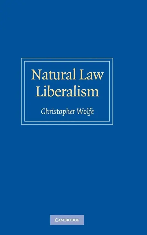 Cover of Natural Law Liberalism