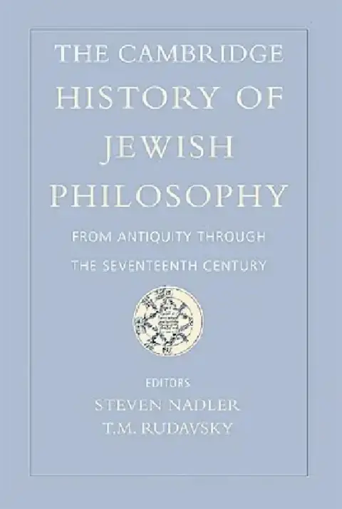 Cover of The Cambridge History of Jewish Philosophy