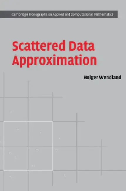 Cover of Scattered Data Approximation