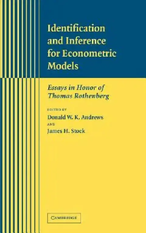 Cover of Identification and Inference for Econometric Models