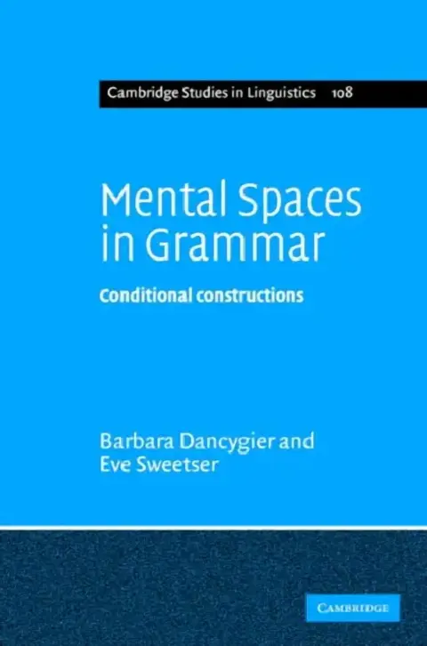 Cover of Mental Spaces in Grammar