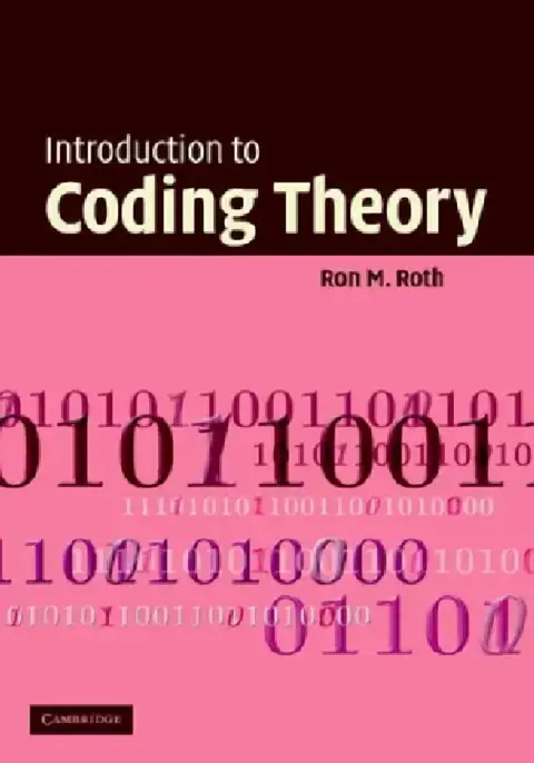 Cover of Introduction to Coding Theory