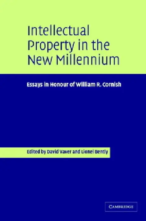 Cover of Intellectual Property in the New Millennium