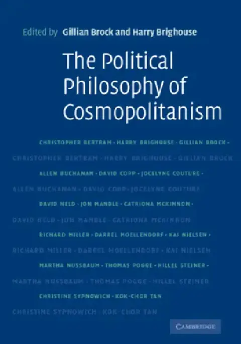 Cover of The Political Philosophy of Cosmopolitanism