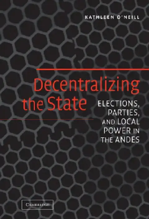 Cover of Decentralizing the State