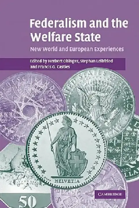 Cover of Federalism and the Welfare State