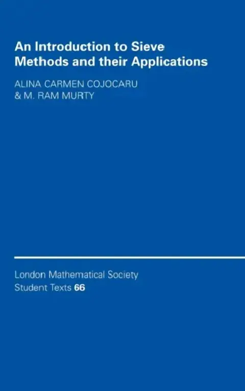 Cover of An Introduction to Sieve Methods and Their Applications