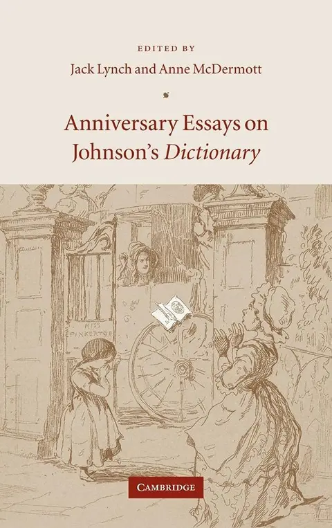 Cover of Anniversary Essays on Johnson's Dictionary