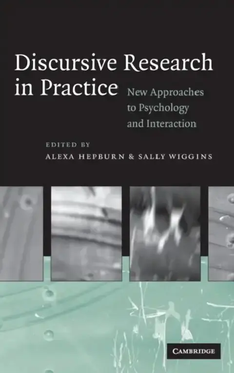 Cover of Discursive Research in Practice