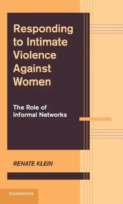 Cover of Responding to Intimate Violence against Women