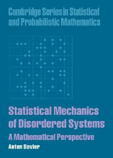Cover of Statistical Mechanics of Disordered Systems