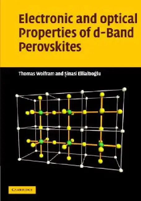 Cover of Electronic and Optical Properties of d-Band Perovskites