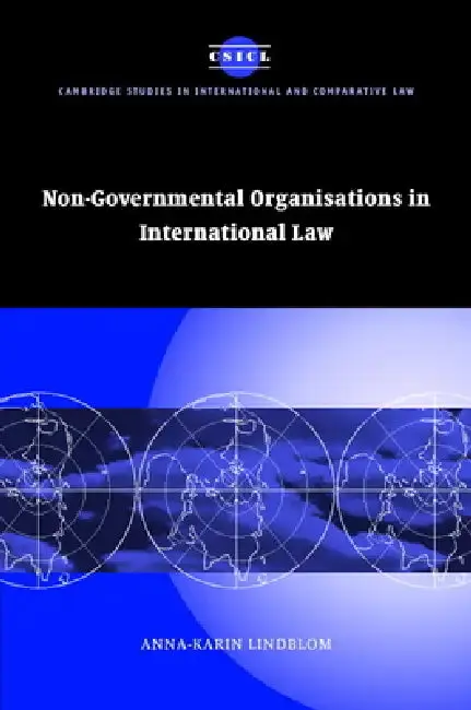 Cover of Non-Governmental Organisations in International Law