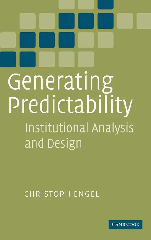 Cover of Generating Predictability