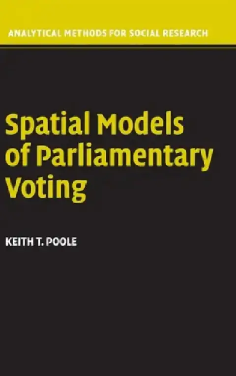 Cover of Spatial Models of Parliamentary Voting