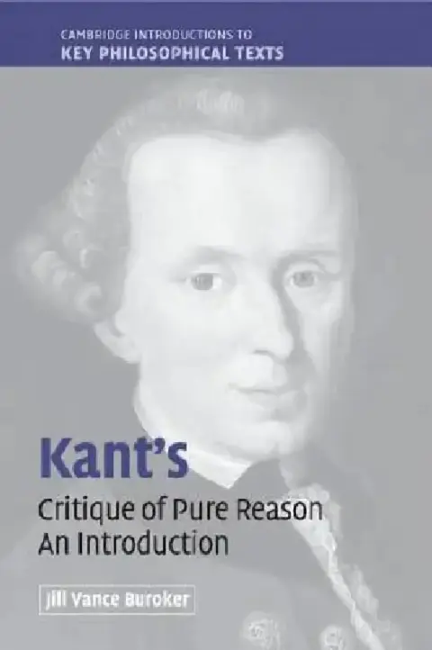Cover of Kant's 'Critique of Pure Reason'