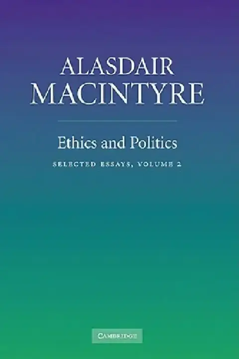 Cover of Ethics and Politics