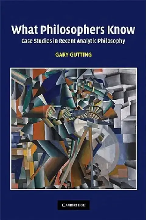 Cover of What Philosophers Know
