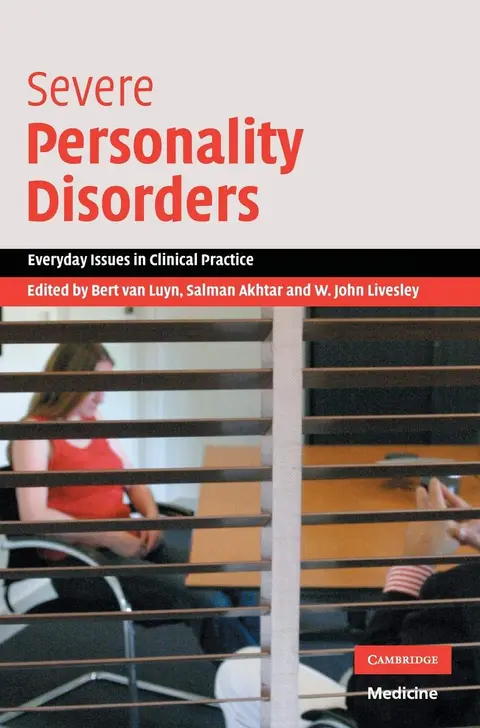 Cover of Severe Personality Disorders