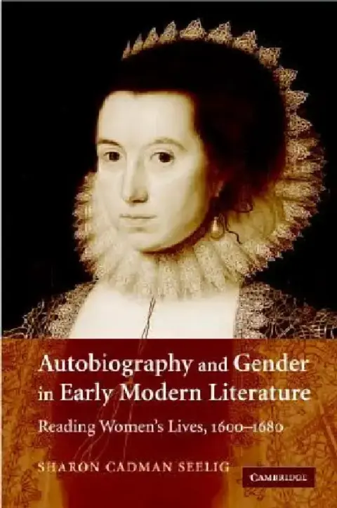 Cover of Autobiography and Gender in Early Modern Literature