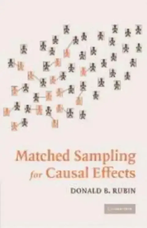 Cover of Matched Sampling for Causal Effects