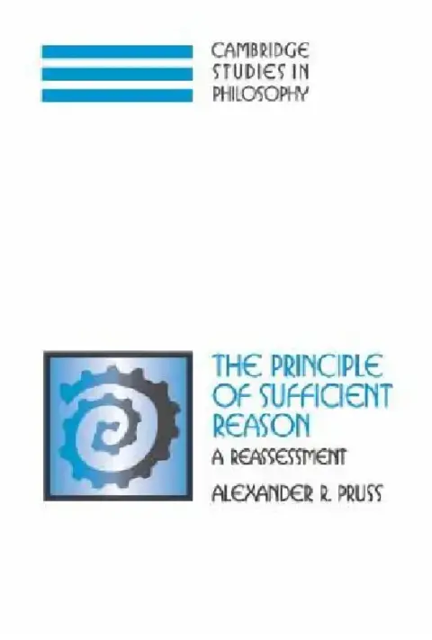 Cover of The Principle of Sufficient Reason