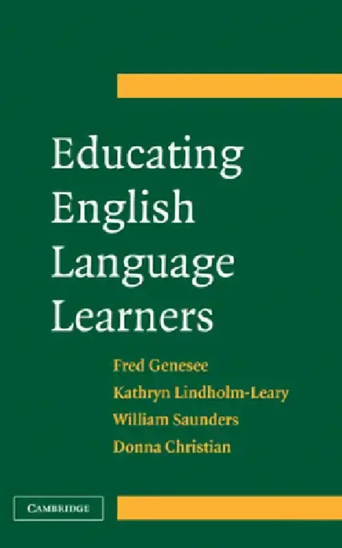 Cover of Educating English Language Learners