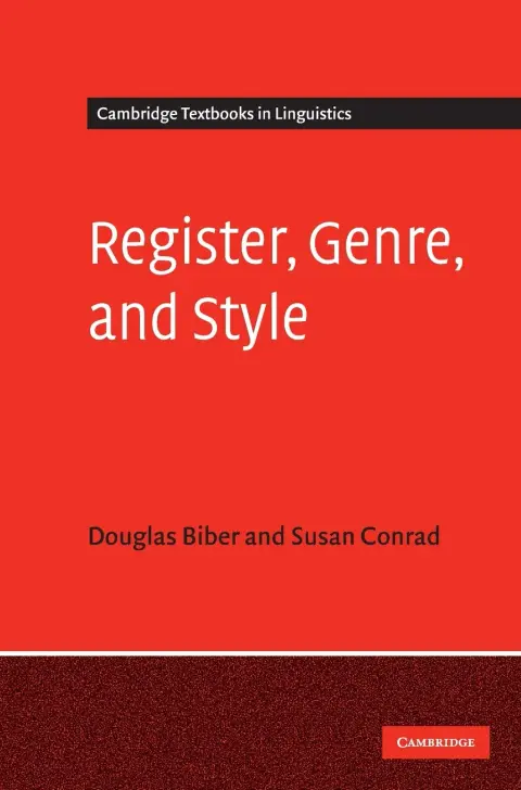 Cover of Register, Genre, and Style